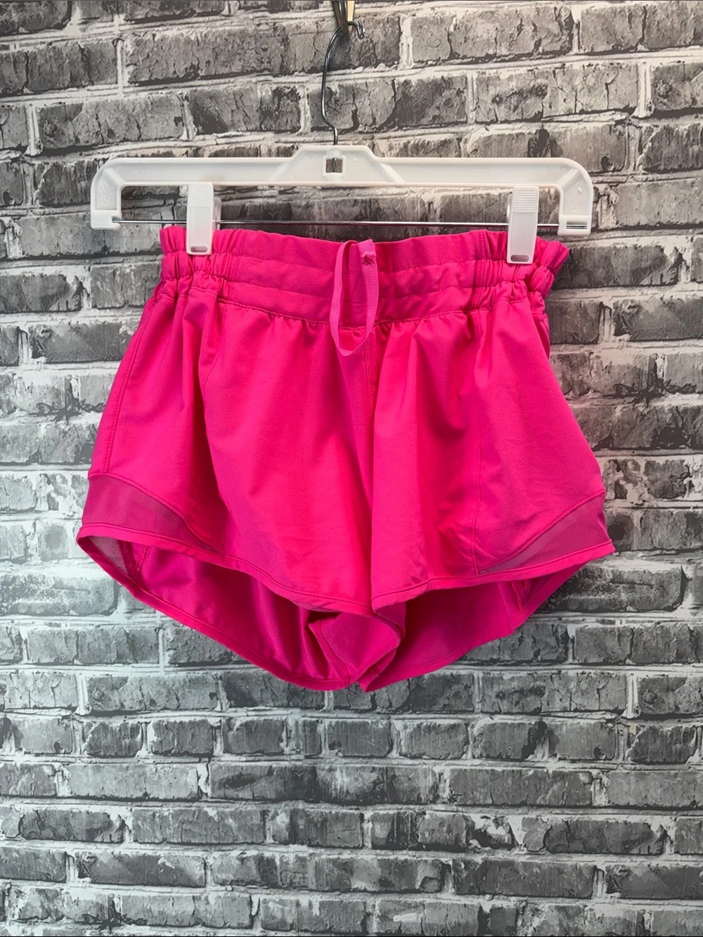 lululemon athletica Bright Pink Athletic Shorts
